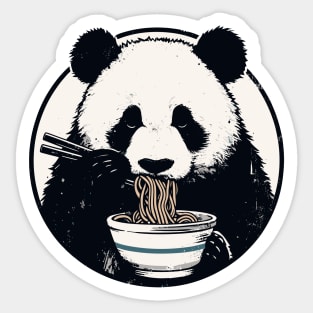 Ramen Panda Sticker